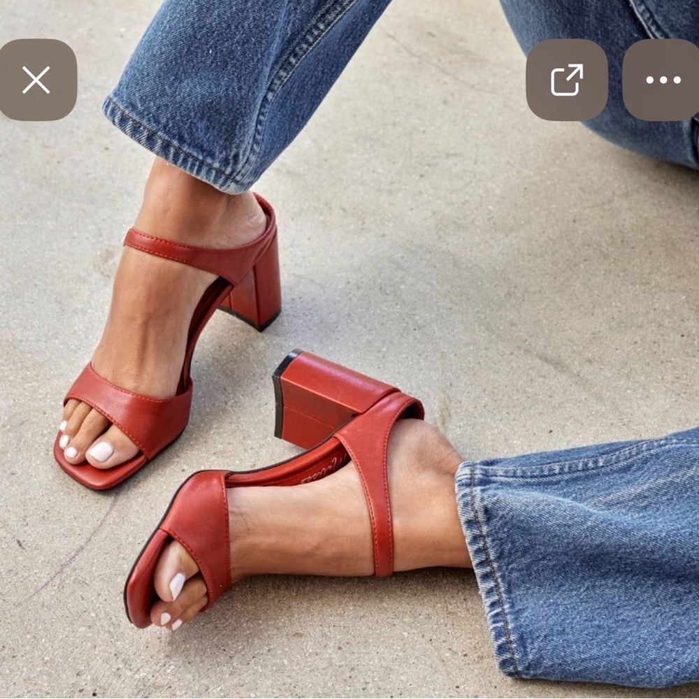 Coconuts by Matisse Red Sandal Heels